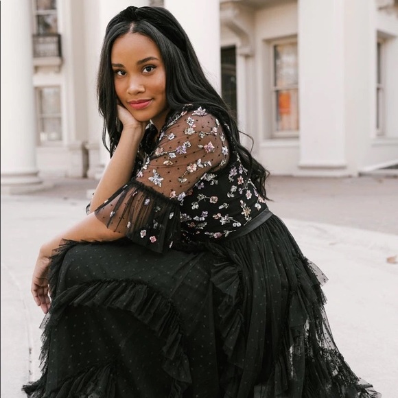 ❌SOLD❌ Ivy City Co BNWT Paris Dress in Black size 2x - Picture 3 of 5